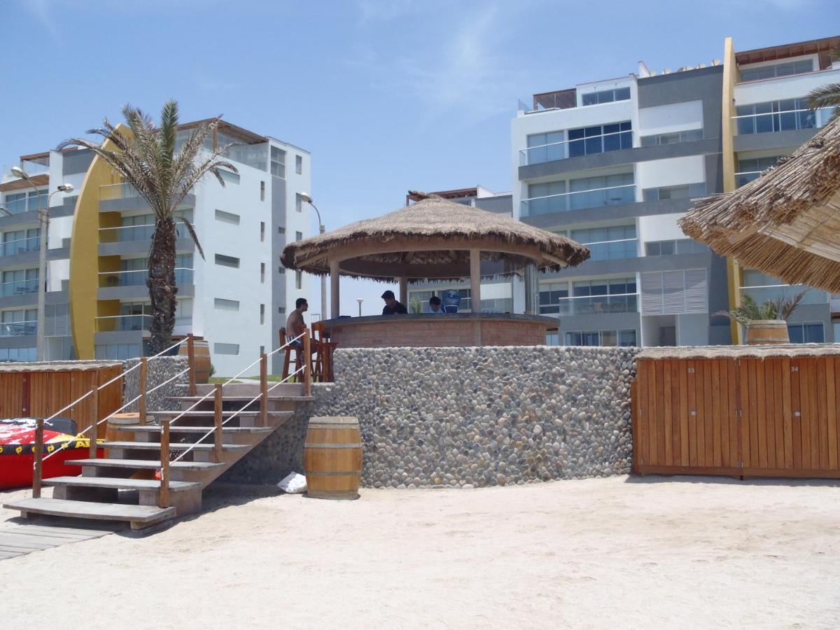 Paracas Penthouse First Line Boardwalk Lägenhet Exteriör bild